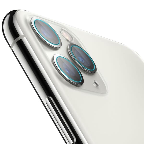 HAT PRINCE Linsskydd i Härdat Glas för iPhone 11 Pro & 11 Pro Max Svart