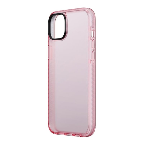 iPhone 15 Stöttåligt TPU Mobilskal - Rosa