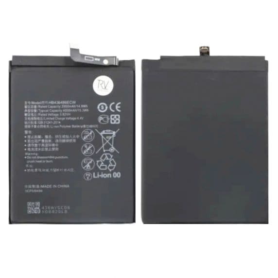 Huawei P20 Pro/Mate 10/Mate 10 Pro/Honor View 20 Batteri Svart