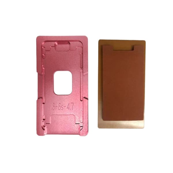 Aluminiumform med kudde Skärm-Laminering - iPhone 6/6S