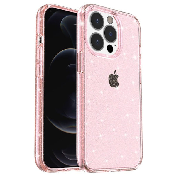 Sparkly iPhone 15 Pro Max case - Pink