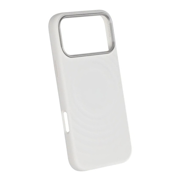 Mobile Case Silicone with Magsafe for iPhone 17 Pro Max - White