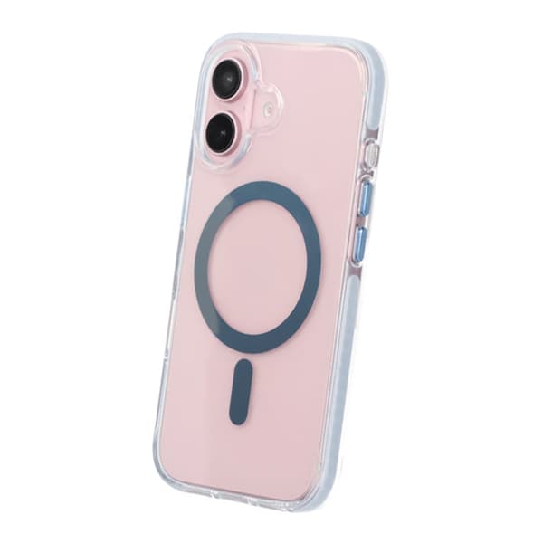 iPhone 16 Plus Mobile Case Magnet Double Protection - Blue