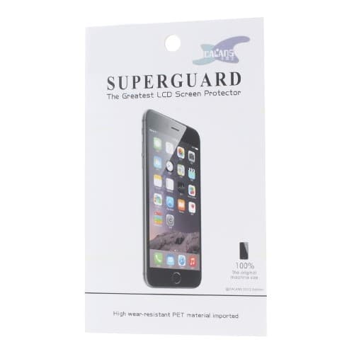 Superguard Skärmskydd till iPhone 7/8/SE 2 Svart