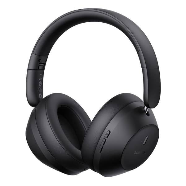 Baseus Bass 30 Max Wireless On-Ear Headphones - Black