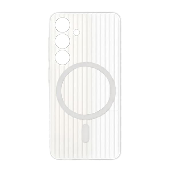 Samsung Galaxy S24 Mobile Case Corrugated - Transparent