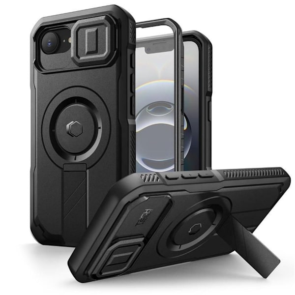 Tech-Protect Kevlar Magsafe Case for iPhone 17e/16e - Black