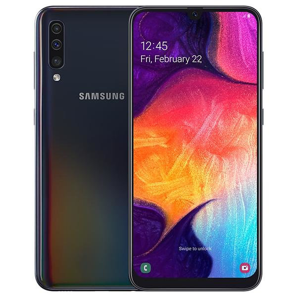Samsung Galaxy A50 SM-A505FN/DS Dual SIM 128GB - 1 År Garanti