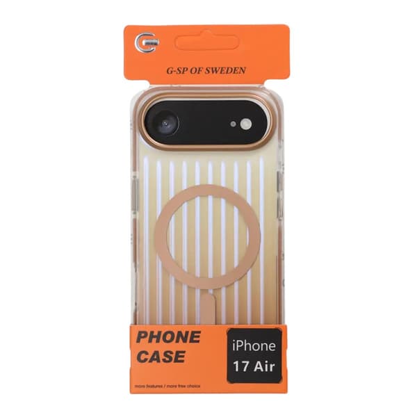 Mobile Case Corrugated MagSafe for iPhone Air - Gold