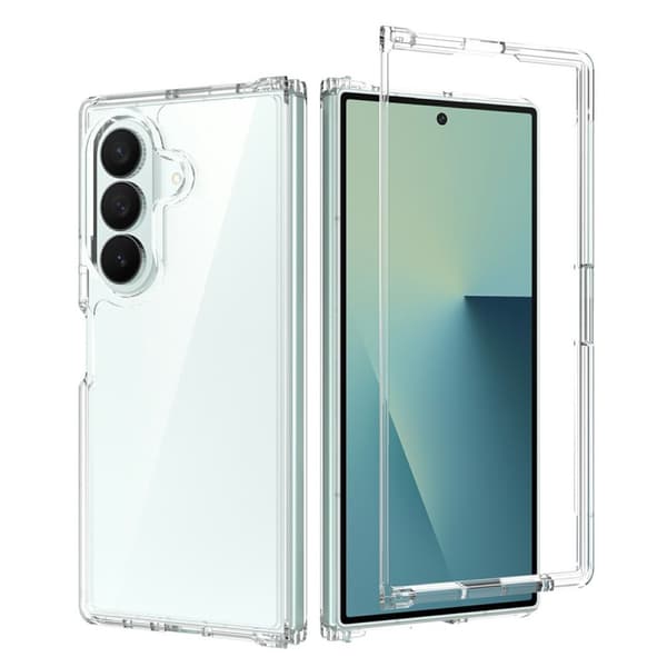 Samsung Galaxy Z Fold8 Ultra Case with Acrylic Back - Transparent