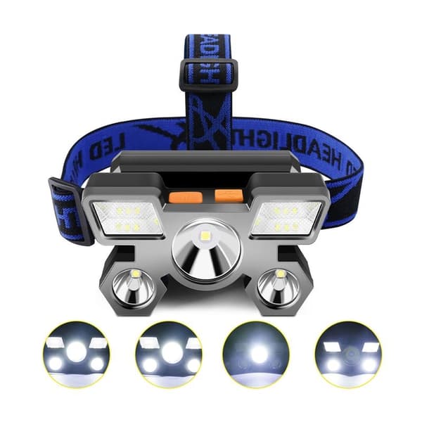 Headlamp LED Camping Rechargeable 5 Lamps