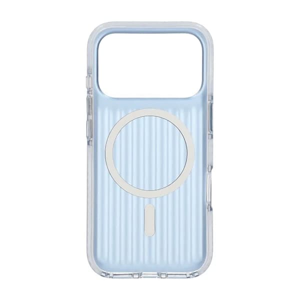 Mobile Case Corrugated Magsafe for iPhone 17 Pro - Blue