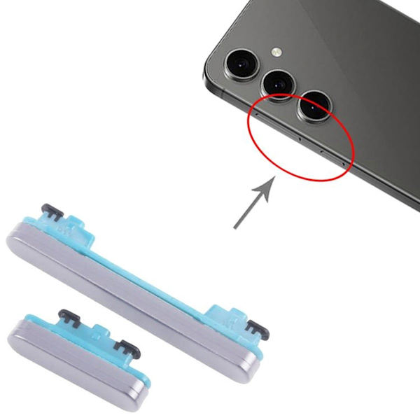 Samsung Galaxy S24 FE Power Button Silver