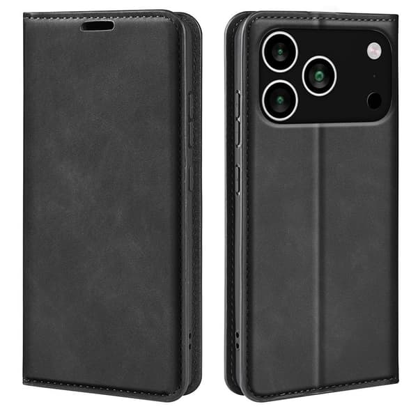 iPhone 18 Pro/17 Pro Wallet Cover - Black
