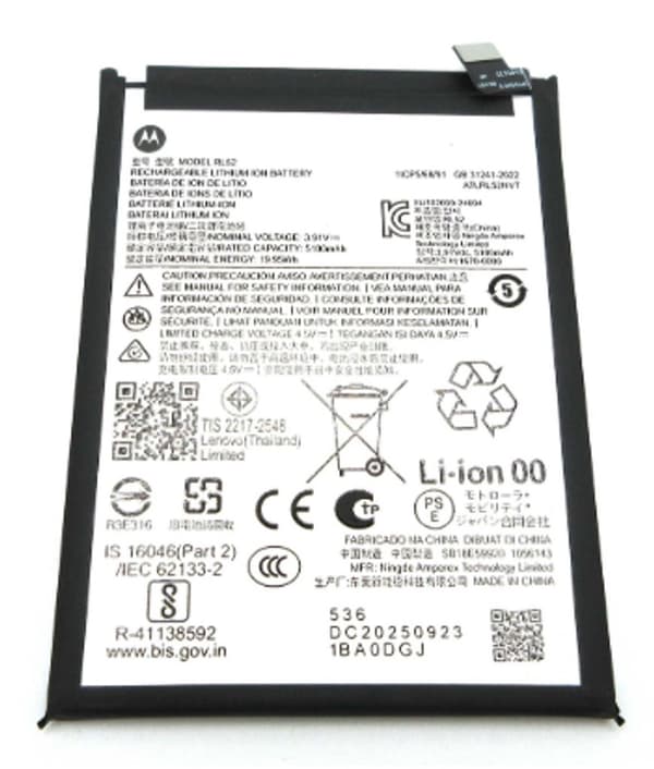 Motorola Moto G15 Battery 5200mAh RL52