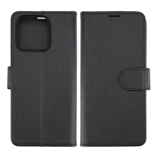 Xiaomi Redmi 12c Wallet Case with Stand - Black