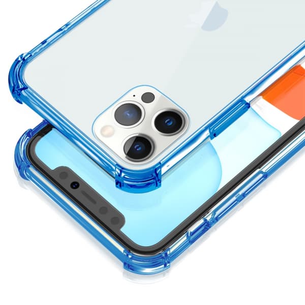 Shockproof Skal för iPhone 12/12 Pro Hög kvalité - Blå Svart