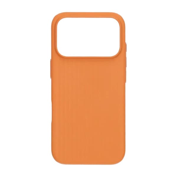 Korrugerat Skal med Magsafe för iPhone 17 Pro Max - Orange