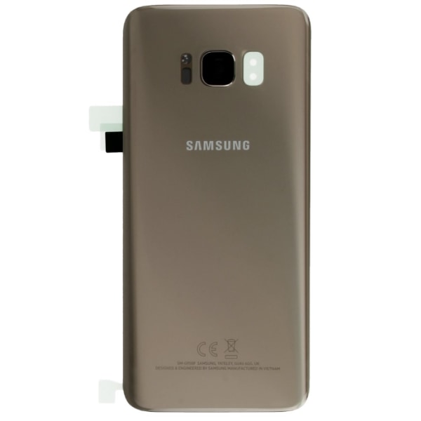 Samsung Galaxy S8 Baksida med tejp - Guld