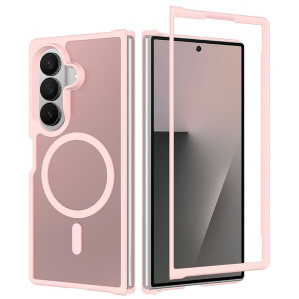 Samsung Galaxy Z Fold8 Ultra MagSafe Case with Acrylic Back - Pink