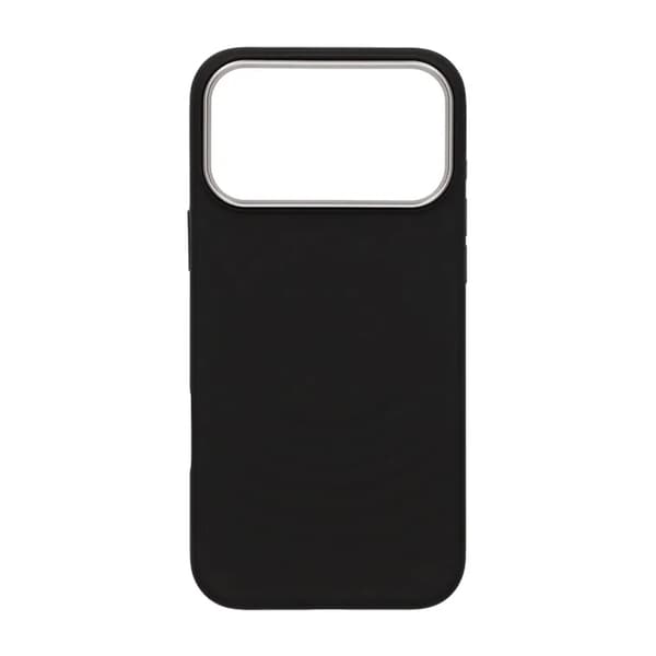 Mobilskal Silikon med Magsafe för iPhone 17 Pro Max - Svart