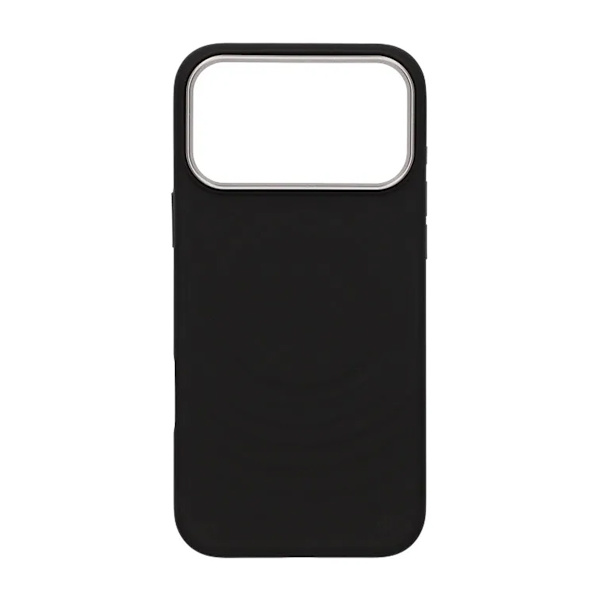 Silicone Mobile Case for iPhone 17 Pro Max - Black
