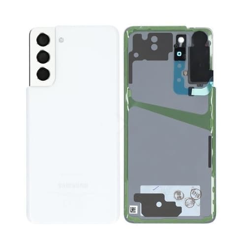 Samsung Galaxy S21 5G Baksida Med Tejp - Phantom White Svart