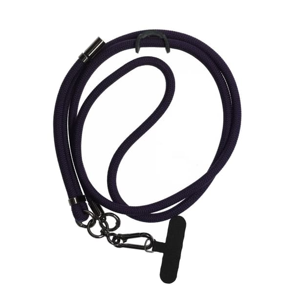 Mobilhalsband Universal justerbart - Mörklila