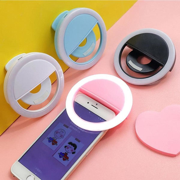 OLED-ljus för selfies / OLED-ljus för smink - Rosa