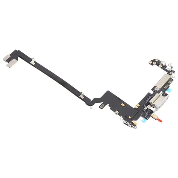 iPhone 17 Pro Max Charging port flex cable - Silver