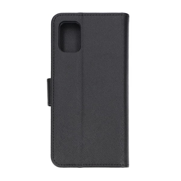 Samsung Galaxy A51 Plånboksfodral med Stativ & Kortfack - Svart