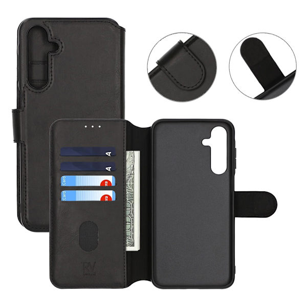 Samsung Galaxy A16 Wallet Case Rvelon - Black