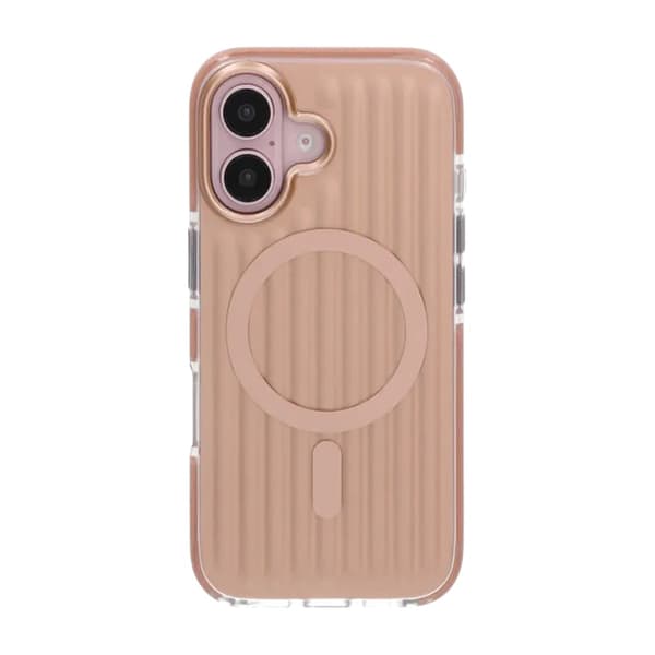 Patterned TPU Case for iPhone 16 with MagSafe - Gold