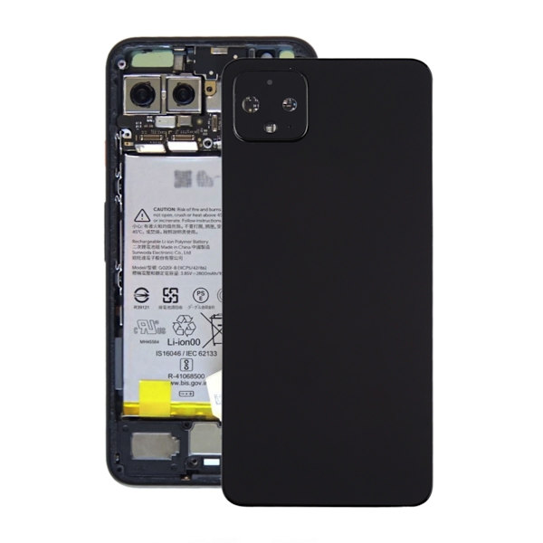 Google Pixel 4 Baksida Svart