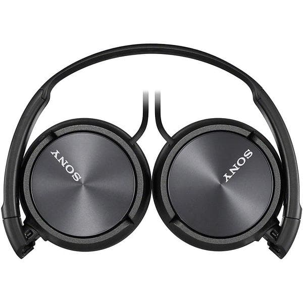 Original Sony MDR-ZX310AP On-ear Headset - Svart Svart