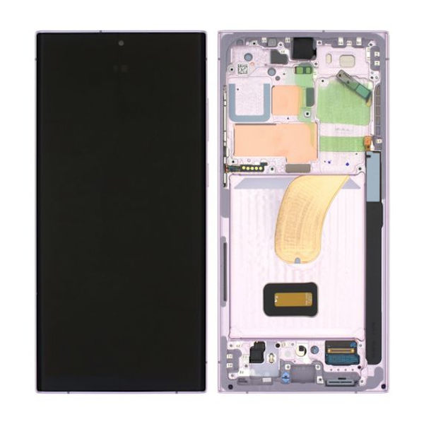 Original Samsung Galaxy S23 Ultra Skärm med LCD Display -