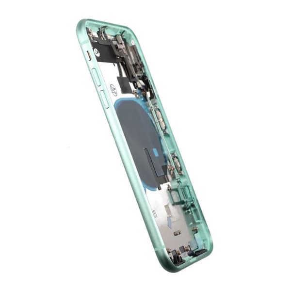 iPhone 11 Back Cover Complete OEM Green With Small Parts