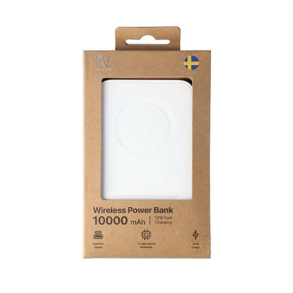 Powerbank med Magsafe Rvelon 5000 mAh - Vit
