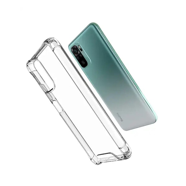Xiaomi Redmi Note 11 Stöttåligt TPU Mobilskal - Transparent