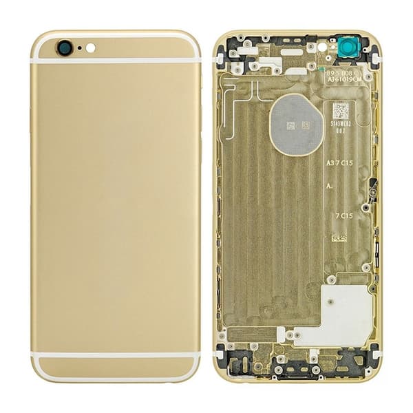 iPhone 6 Back Cover with Complete Frame - Gold