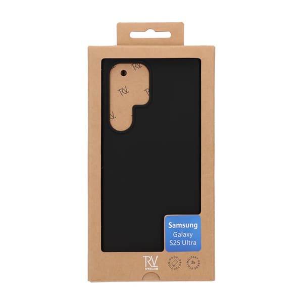 Samsung Galaxy S25 Ultra Mobile Case Silicone Rvelon - Black