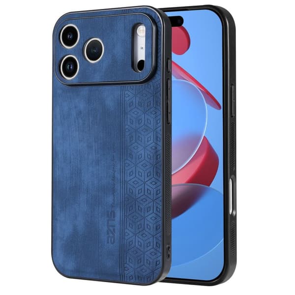 Case in PU-leather iPhone 18 Pro Max, iPhone 17 Pro Max - Blue