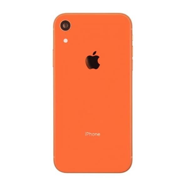 iPhone XR Komplett Baksida Med Alla Flex Kablar Original - Olika Färger Blå