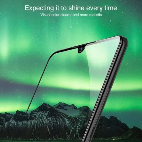 Heltäckande Skärmskydd 9D Härdat Glas för Samsung Galaxy A41 Svart