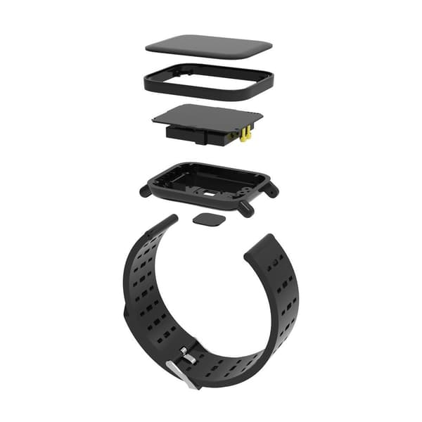 A6 Smartwatch för Träning & Hälsa - Svart