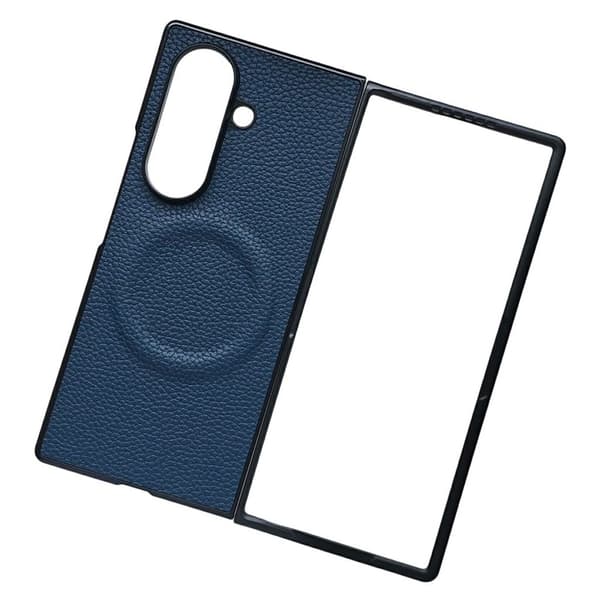Samsung Galaxy Z Fold8 Ultra MagSafe Case PU-leather - Blue