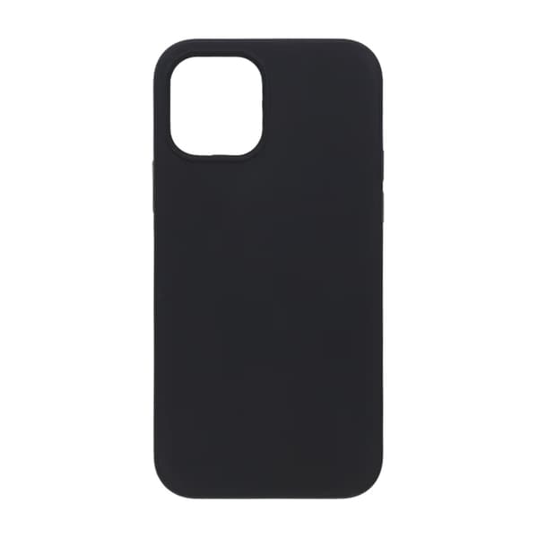 iPhone 12/12 Pro Mobilskal Silikon - Svart Svart