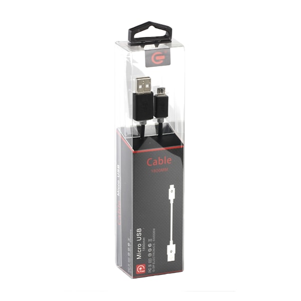 G-SP Micro-USB Kabel 1.8 meter - Svart