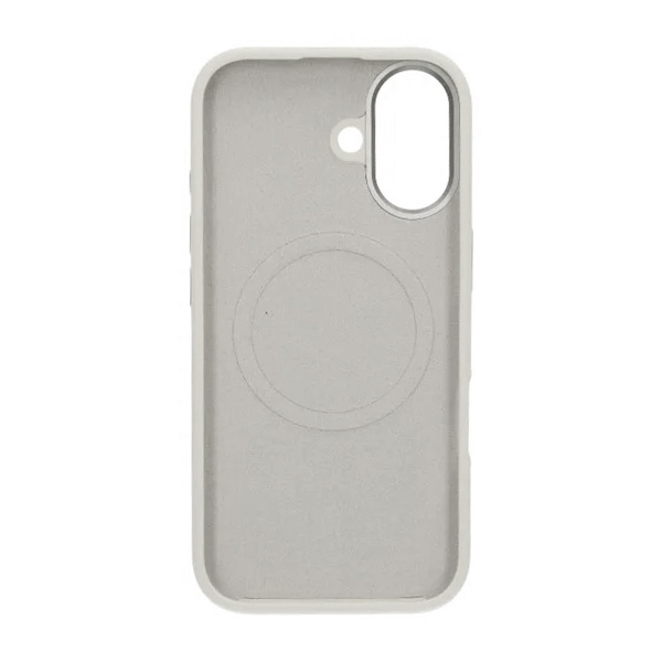 Mobile Case Silicone with Camera Metal Frame for iPhone 17 - Gray