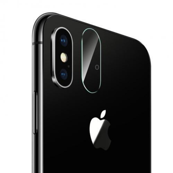 iPhone X/XS Skärmskydd i härdat glas kameralins